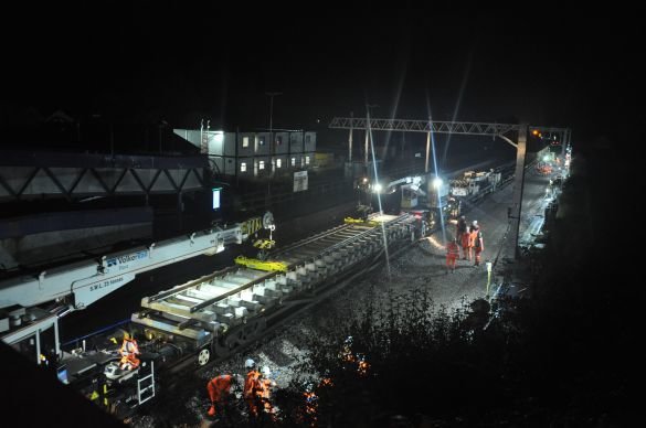 Major track improvements underway in latest stage of Transpennine Route Upgrade